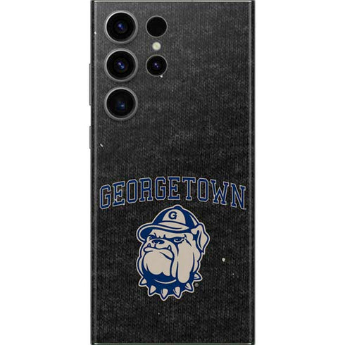 Georgetown University Hoyas Bulldog Galaxy Skins